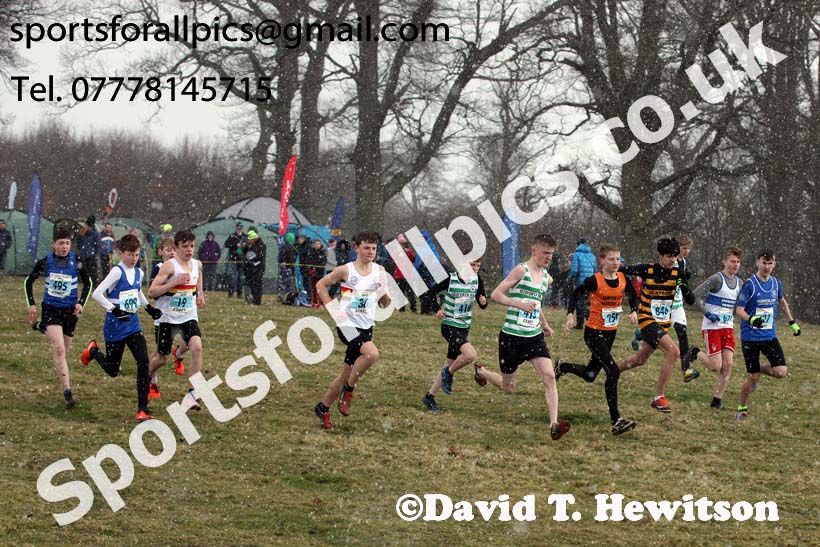 Boys under-15s Start Fitness NEHL, Alnwick. Photo: David T. Hewitson/Sports for All Pics